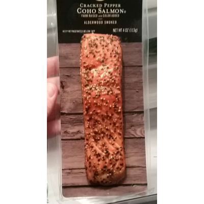 Cracked Pepper Coho Salmon