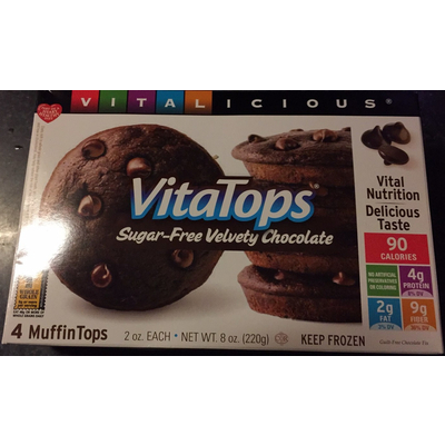 Muffin Tops, Sugar-Free Velvety Chocolate image