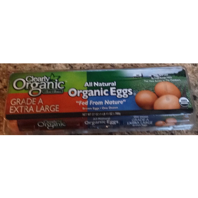 Organic Extra Large Eggs, Grade A