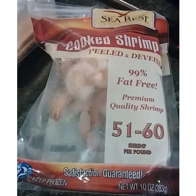 Cooked Shrimp, Peeled & Deveined