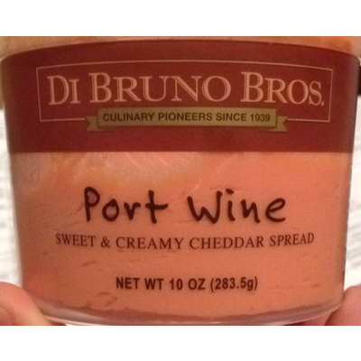 Sweet & Creamy Cheddar Spread, Port Wine