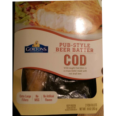 Beer Batter Cod, Pub-Style