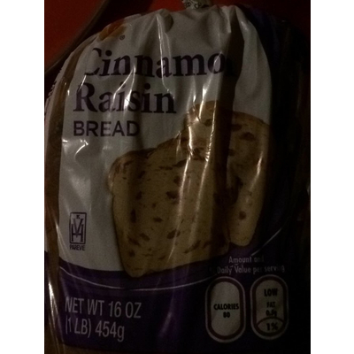 Cinnamon Raisin Bread