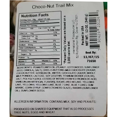 Choco-Nut Trail Mix