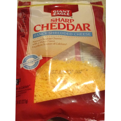 Fancy Shredded Cheese, Sharp Cheddar