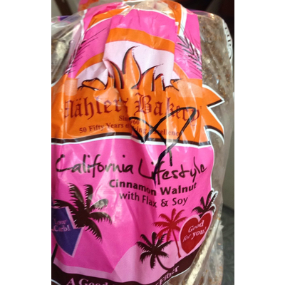 California Lifestyle Low Carb Bread, Cinnamon Walnut