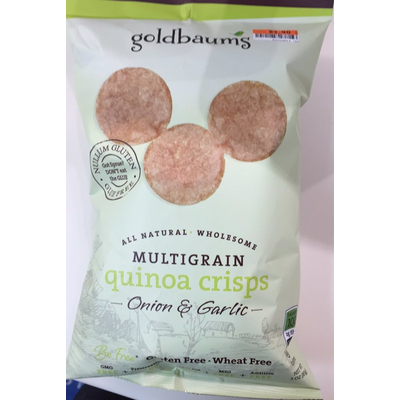 Multigrain Quinoa Crisps, Onion & Garlic