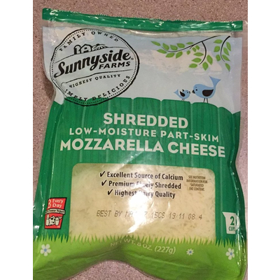 Shredded Cheese, Mozzarella