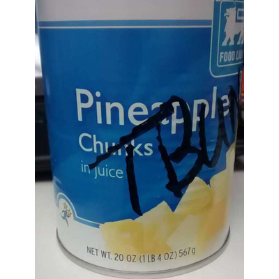 Pineapple Chunks in juice