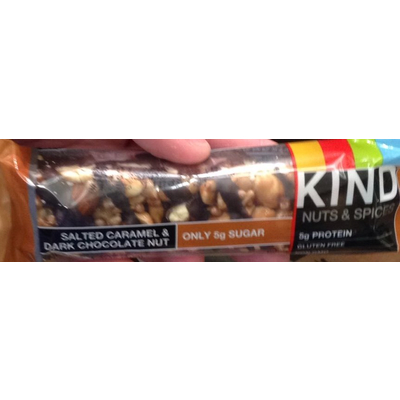 Bar, Salted Caramel & Dark Chocolate Nut