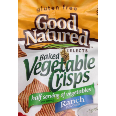 Baked Vegetable Crisps, Ranch flavored