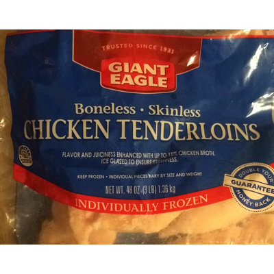 Chicken Tenderloins, Boneless, Skinless