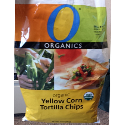 Tortilla Chips, Organic Yellow Corn