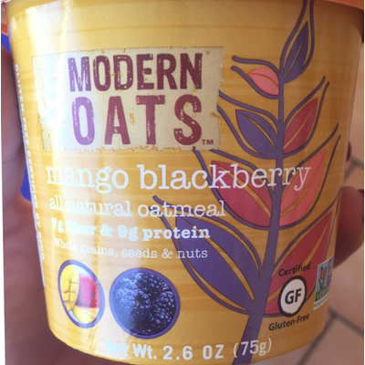 Mango Blackberry Oatmeal