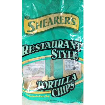 Tortilla Chips, Restaurant Style