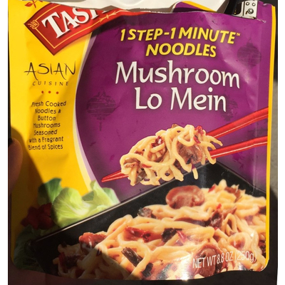 Asian Cuisine, Mushroom Lo Mein