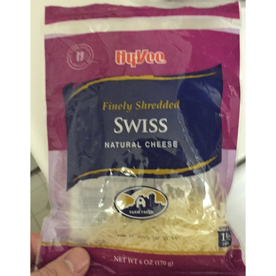 Finely Shredded Swiss Natural Cheese
