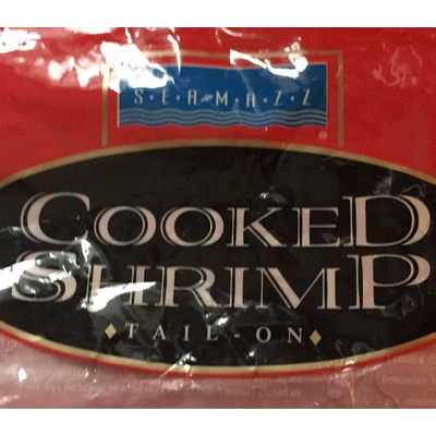 Cooked Shrimp, Tail-On