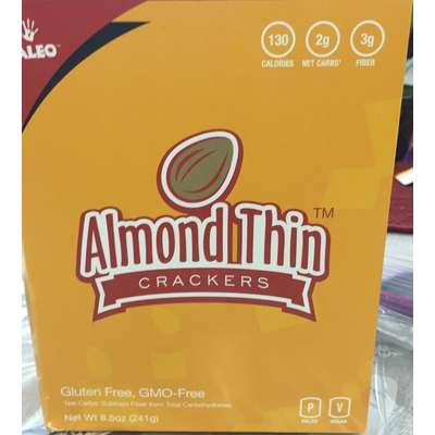 Crackers, Almond Thin