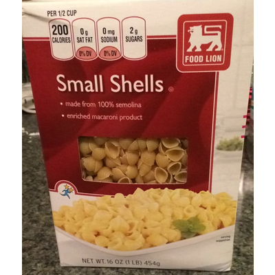 Pasta, Small Shells