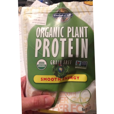 Organic Plant Protein, Smooth Energy