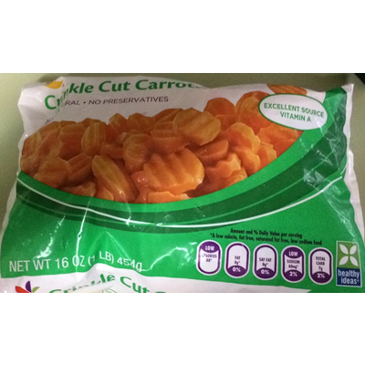 Carrots, Crinkle Cut