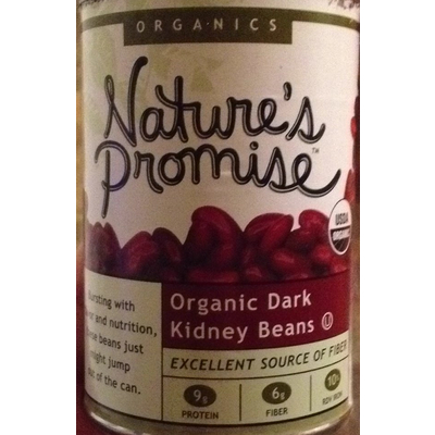 Organic Dark Kidney Beans