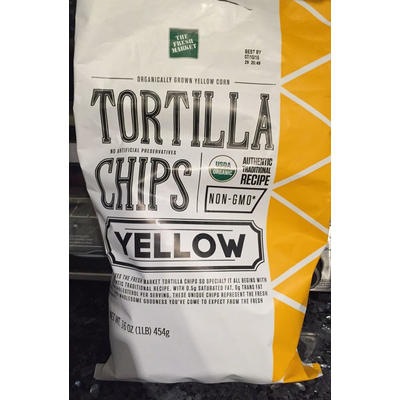 Tortilla Chips, Yellow