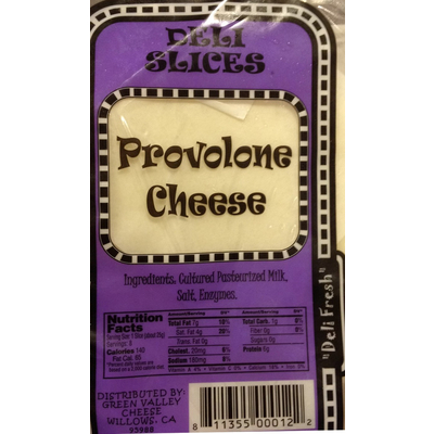 Cheese Slices, Provolone
