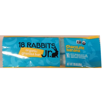 Organic Granola Bar, Chocolate Banana