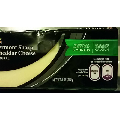Vermont Sharp Cheddar Cheese