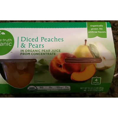 Diced Peaches & Pears