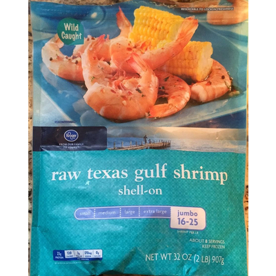 Shrimp, Raw Texas Gulf