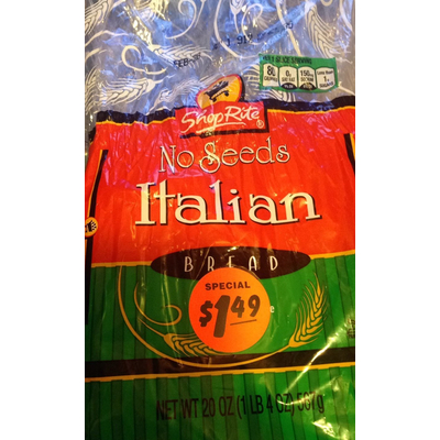 Bread, No Seed Italian