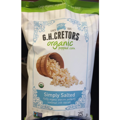 Organic Popped Corn, Simply Salted