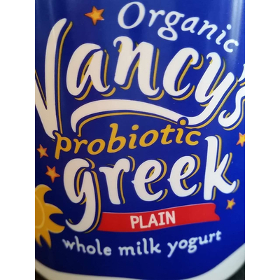 Probiotic Greek Yogurt, Plain, Whole Milk
