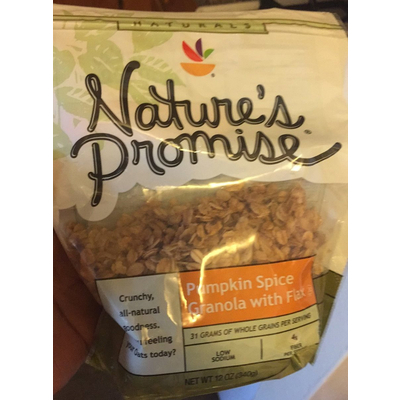 Pumpkin Spice Granola with Flax