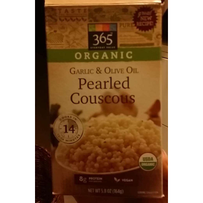 Pearled Couscous, Garlic & Olive Oil