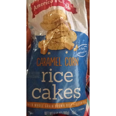 Rice Cakes, Caramel Corn