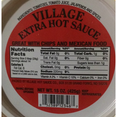 Extra Hot Sauce