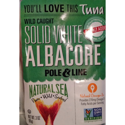 Solid White Albacore, Wild Caught Tuna