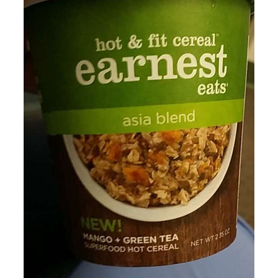 Hot & Fit Cereal, Asia Blend Mango + Green Tea