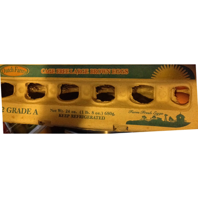 Cage Free Eggs, Large Brown, Grade A