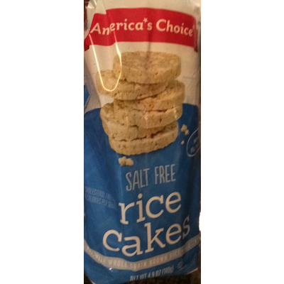 Rice Cakes, Salt Free