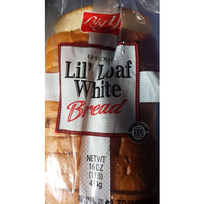 Bread, Lil' Loaf White