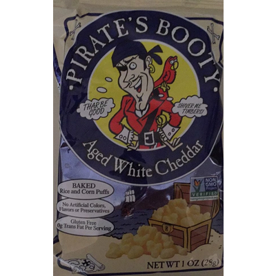 Baked Rice and Corn Puffs, Aged White Cheddar