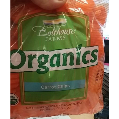 Organic Carrot Chips