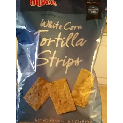 Tortilla Strips, White Corn