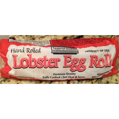 Lobster Egg Roll, Hand Rolled