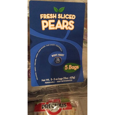 Fresh Sliced Pears